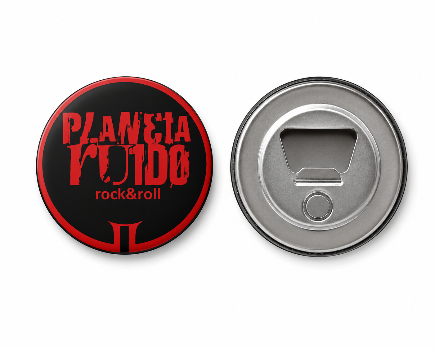Abrebotellas con imán Planeta Ruido